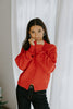 Cable Knit Super Soft Sweater - Red