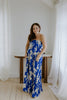 Tube Tie Back Jumpsuit - Blue