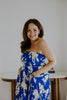 Tube Tie Back Jumpsuit - Blue