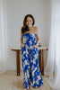 Tube Tie Back Jumpsuit - Blue