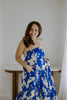 Tube Tie Back Jumpsuit - Blue