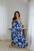 Tube Tie Back Jumpsuit - Blue