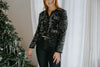 Sequin Shirt/Jacket - Black