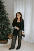 Lace Pants - Black