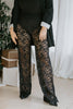 Lace Pants - Black