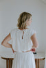 Bubble Top & Skirt Set - White