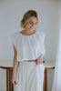 Bubble Top & Skirt Set - White