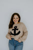 Anchor Sweater - Taupe