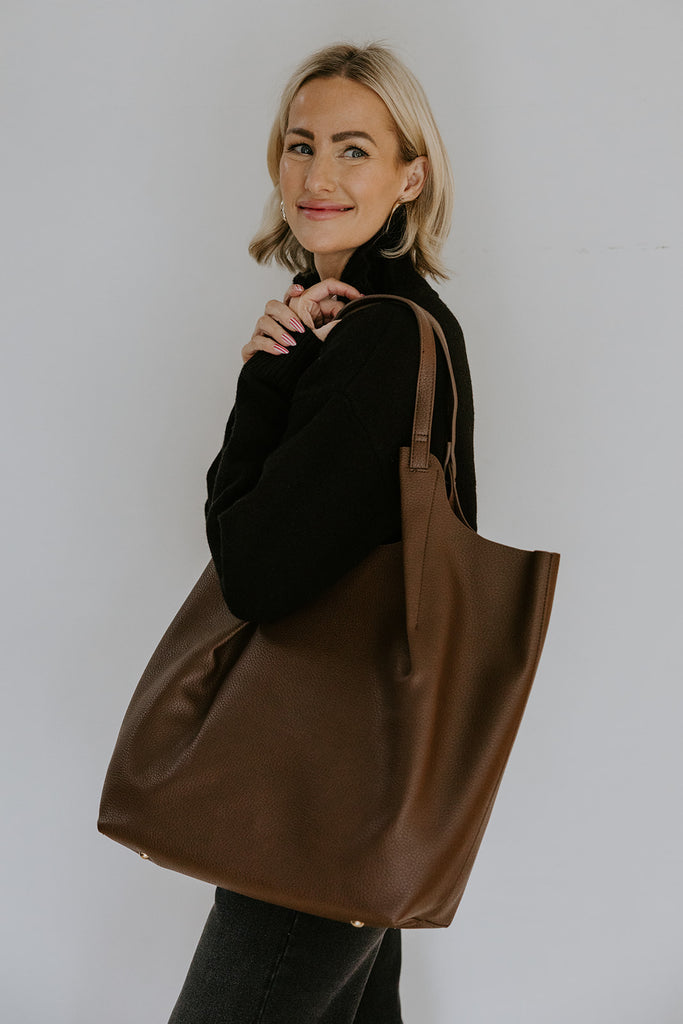 The Everyday Tote - Brown