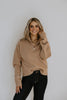 3/4 Zip Sweater - Taupe