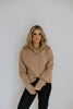 3/4 Zip Sweater - Taupe