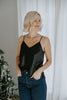 Satin Cami - Black