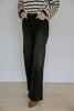Palazzo Long Jean - Washed Black