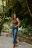 Ribbed Tank Top - Chocolate