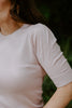 Short Puff Sleeve Sweater - Blush