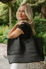 Large Woven Bag - Black