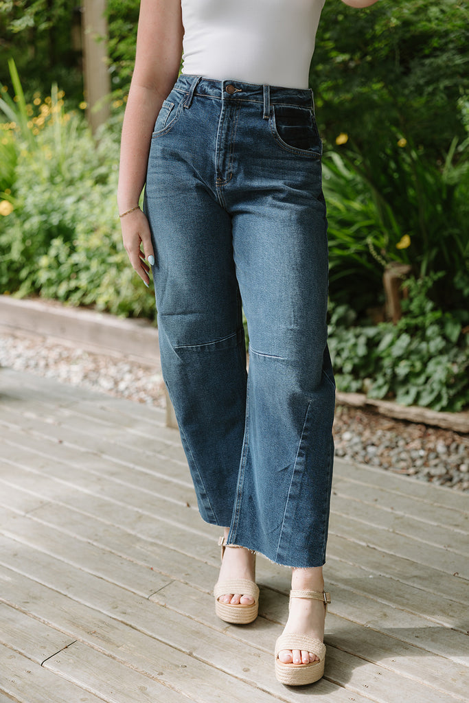 Barrel Denim - Dark Wash