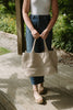 Large Woven Bag - Ivory