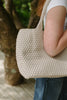 Large Woven Bag - Ivory