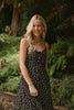 Floral Cami Dress - Black