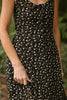 Floral Cami Dress - Black