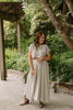 Linen Top & Skirt Set - Sage
