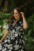 Black and White Shirt Dress