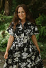 Black and White Shirt Dress