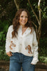Saddle Up Cardigan - Ivory