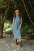Chambray Button Down Shirt Dress