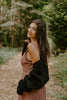 The Cropped Ballet Shrug - Black
