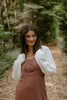 The Cropped Ballet Shrug - Cream