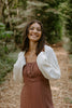 The Cropped Ballet Shrug - Cream