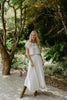 Linen Top & Skirt Set - Oat