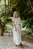 Linen Top & Skirt Set - Oat