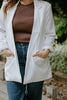 The New Classic Blazer - Ivory