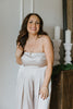 Tube Top Jumpsuit - Champagne