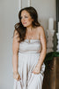 Tube Top Jumpsuit - Champagne
