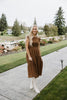 Ruffle Sleeve Smocked Dress