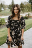 Floral Babydoll Fall Dress