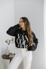 Vancouver Graphic Sweatshirt - Black