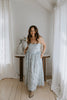 Strapless Floral Garden Party Midi