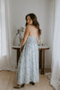 Strapless Floral Garden Party Midi