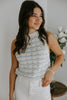 Knit Striped Tank - Ice/Cream