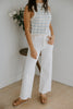 Knit Striped Tank - Ice/Cream