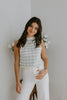Knit Striped Tank - Ice/Cream