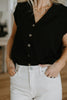 Collared Button Down - Black
