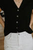 Collared Button Down - Black