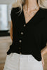 Collared Button Down - Black
