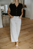 Collared Button Down - Black
